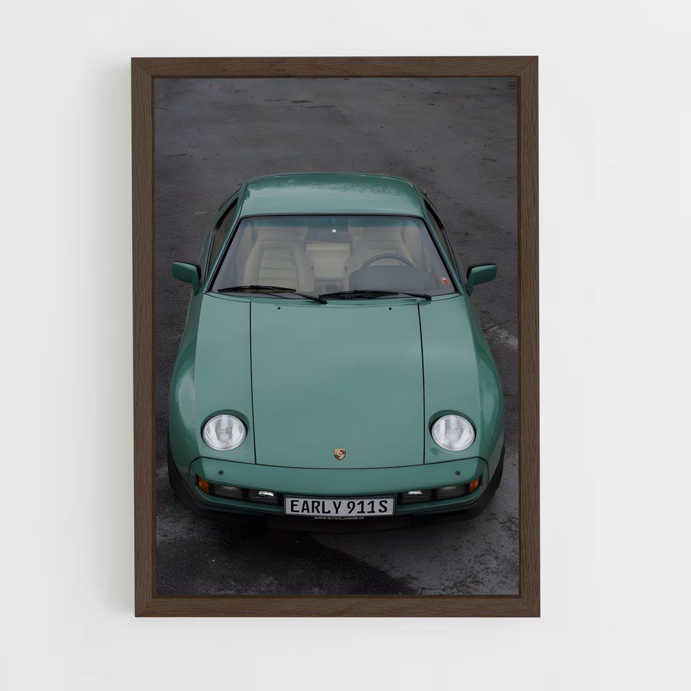 Poster Porsche Émeraude (vue 5)
